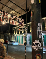 3in Full logo BLACK/WHITE Sticker