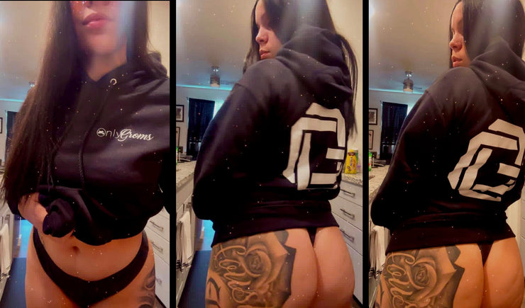 Monogram Pullover Hoodie