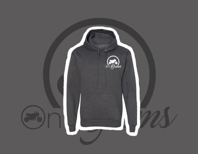 grey pullover hoodie
