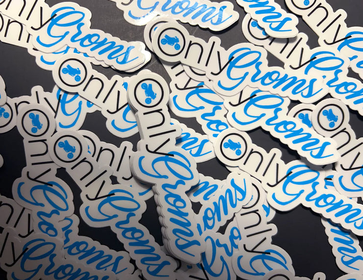 4in OnlyGroms sticker